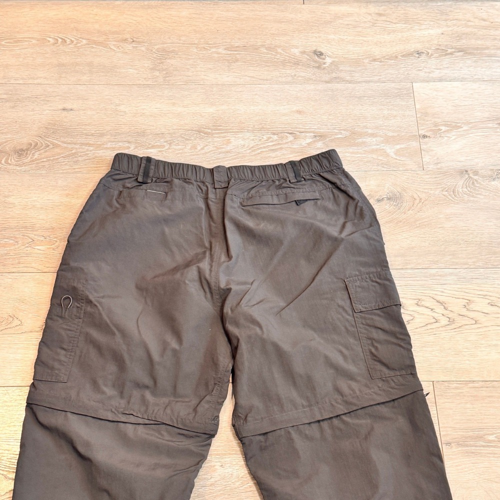 Canyon Creek Mens Convertible Zip Off Cargo Pants Gray XLarge XL Hiking Outdoor - Picture 4 of 9